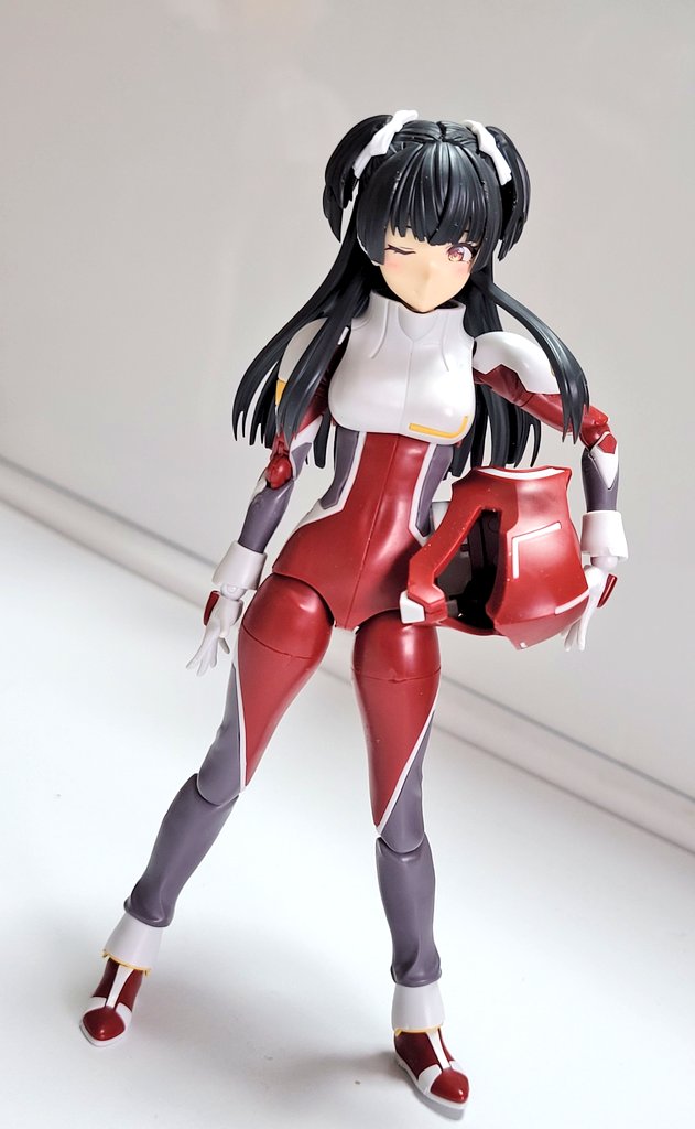 30MSの冬優子、頭部が出来たらまずやる事はこれだよなぁ！ (バンダイ