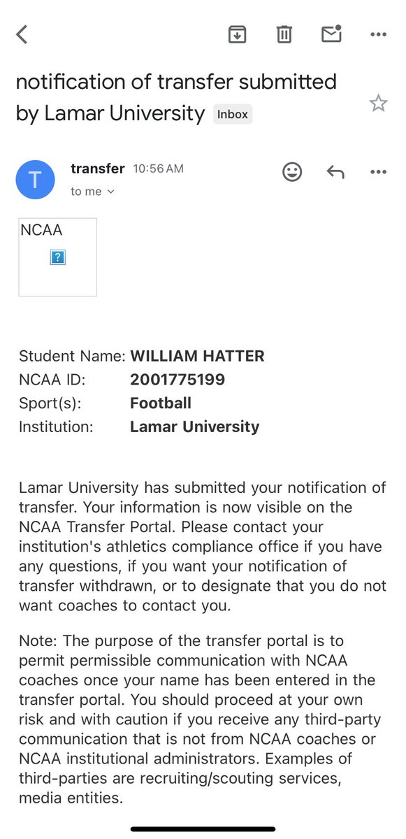 WillfrmMars's tweet photo. Officially in the transfer portal ‼️ 

Lamar University Transfer ‼️

2 years of eligibility ‼️

6’2 245 Edge ‼️ https://t.co/eUAMIRfKd3