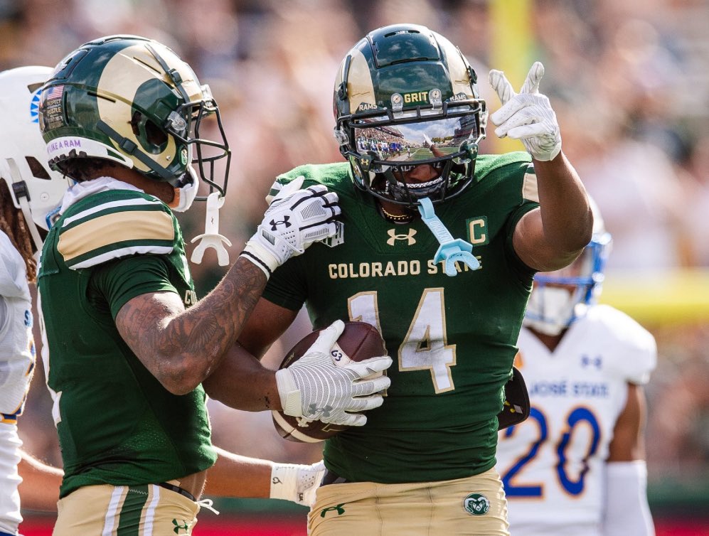One of the most underrated skill position players in recent memory. 

Tory Horton. 

Knee is fine. Such a fun talent to watch absolutely loved watching BFN throw passes to him at CSU. Someone getting an underrated WR to their room.