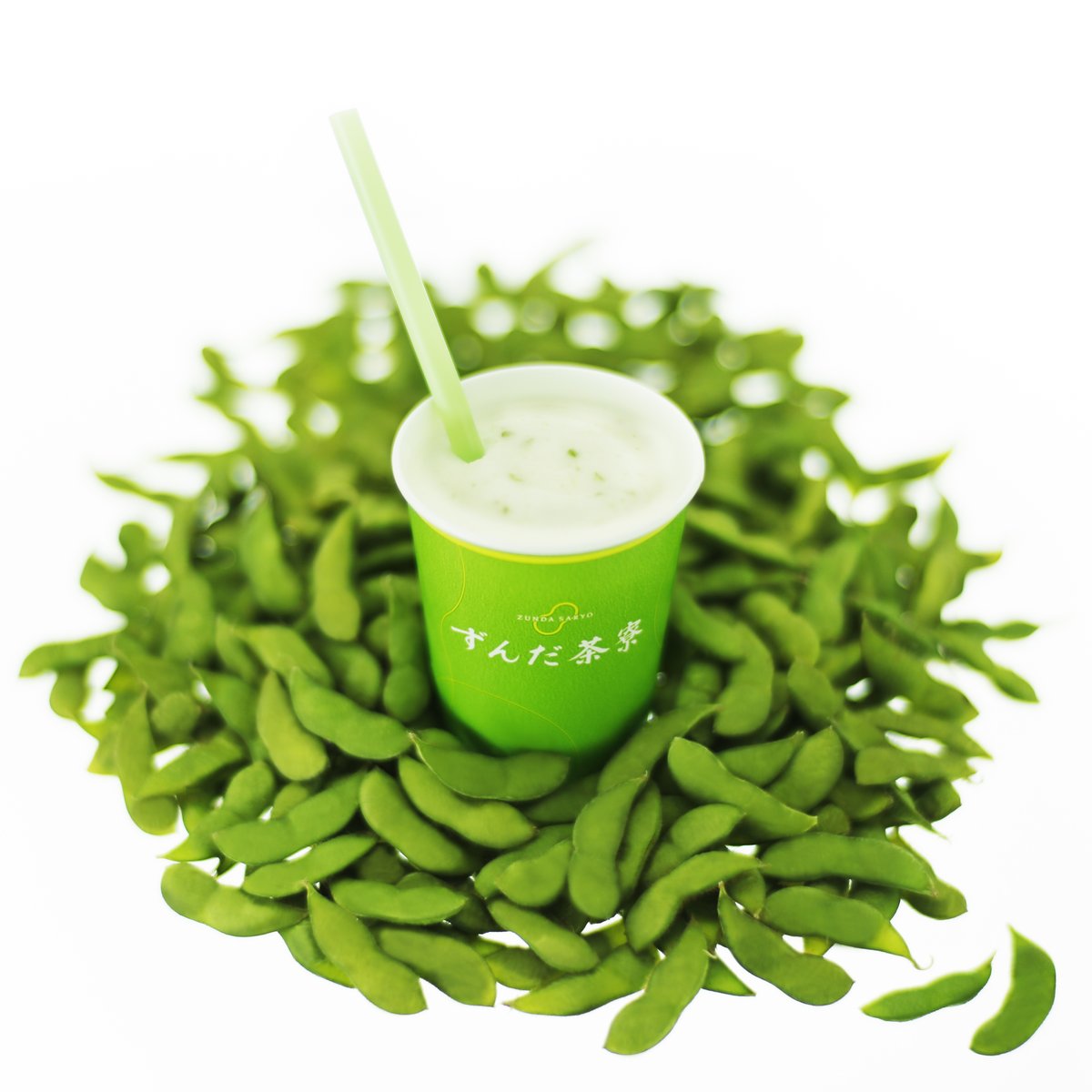 ずんだシェイクこけし　ずんだ茶寮　ずんだシェイク　ずんだこけし ずんだ茶寮 ずんだシェイク こけし - メルカリ