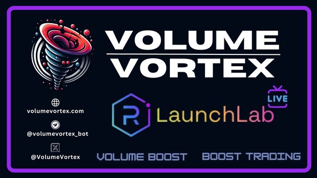 🚀 Big news from #VolumeVortex!
We’re spinning into action on <a href="/RaydiumProtocol/">Raydium</a>  #LaunchLab 🌪️

New depths. More exposure. Next-level volume.
🔁 LP-powered utility
📈 Chart-sending velocity
🧪 LaunchLab tested. Vortex approved.

Get ready to feel the pull.
#Raydium #Solana #Volume