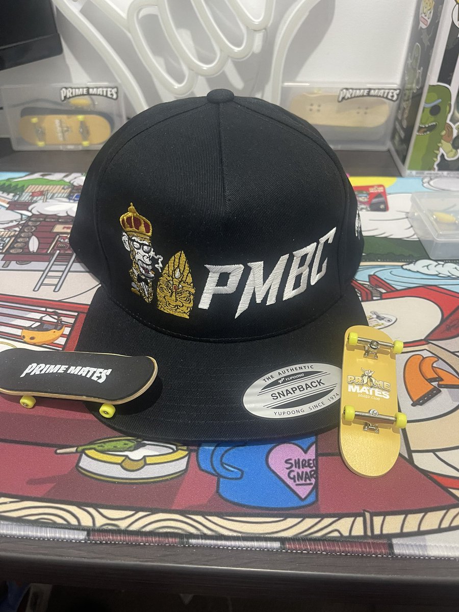 jazielewis1's tweet image. Even down to the simple stuff like our #Phygital Fingerboards—ready to take you into the game as that board.

@PrimeMatesBC is built for the full web3 experience, bringing value for all ages.

@SavageSavyD, @garyvee &amp;amp; @veefriends sparked my love for making this fun for everyone