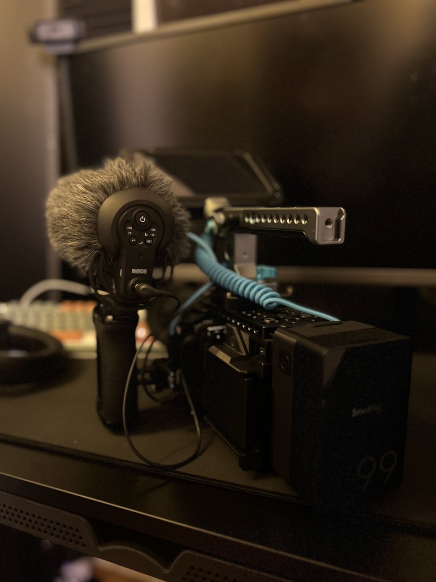 New !
FX3
CameraFoundry CineBack
Atomos Ninja V w/ SmallRig cage
Rode VideoMic Pro (have XLR handle if wanted)
Kondor Blue Top Handle
SmallRig full cage
SmallRig side handle
SmallRig VB99 Pro Mini V-Mount Battery