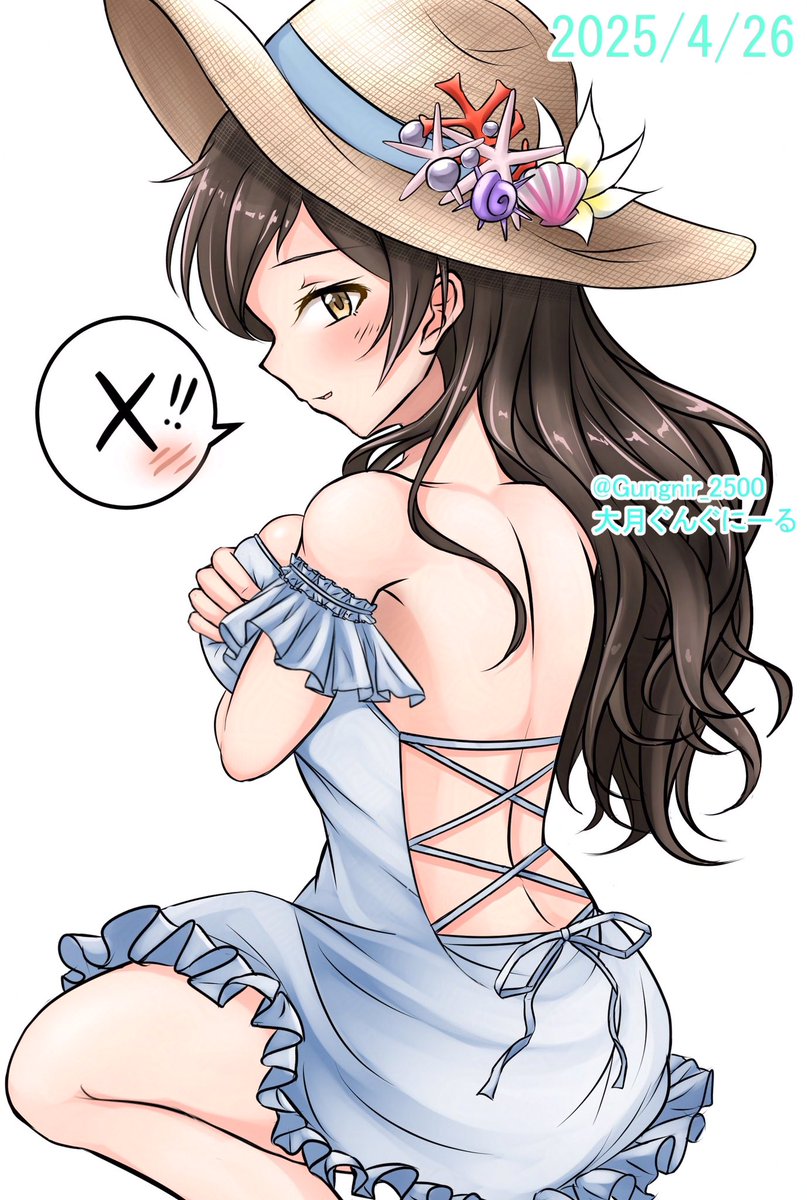 Gungnir_2500's tweet image. 志保、水着の正面見せてくれ！！！！！！