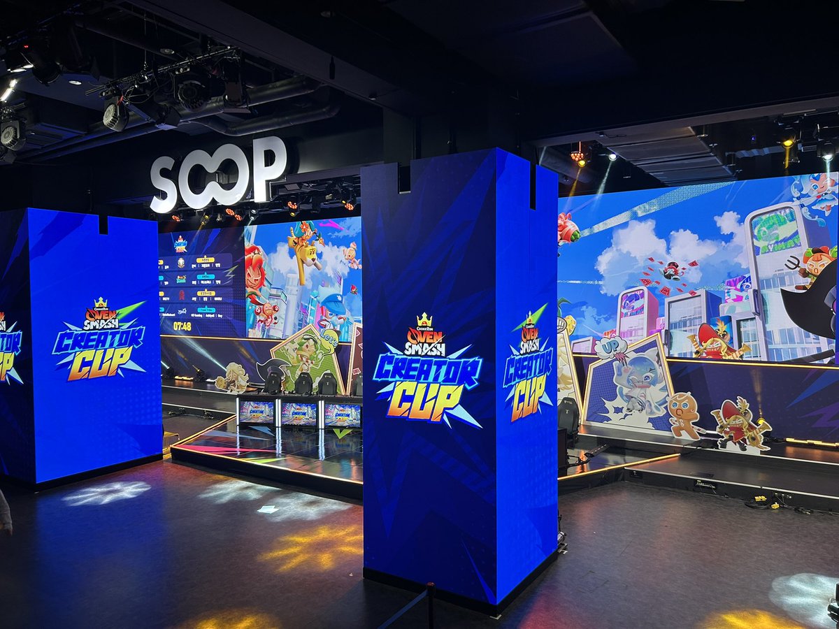 The Creator Cup livestream is starting soon! 🔥 Let’s smash it up! 💥

🔴 Tune in here: youtube.com/live/oHKEmY4Ty… 

#CookieRun #CookieRunKingdom