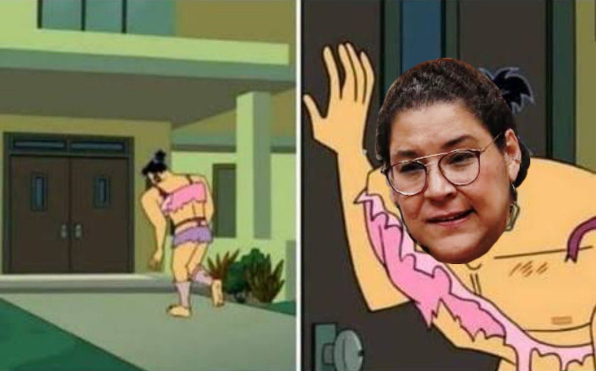 l0rdAlexX's tweet photo. La Ministra Burra @LeniaBatres regresando a su casa después de su visita a Tabasco https://t.co/91PHcfmgWw