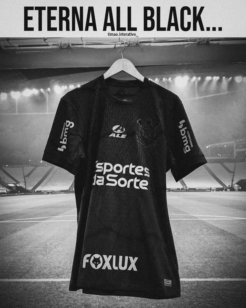 elyelsccp's tweet photo. Vc fez história camisa ALL Black do Corinthians ⚫⚫ https://t.co/zPKXArH6hp