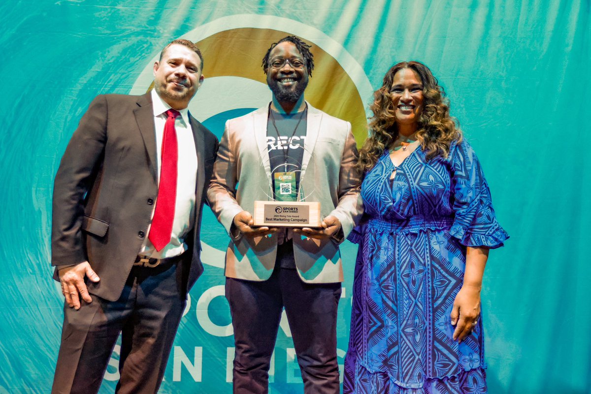 Sports San Diego (@sportssdtourism) on Twitter photo Huge congrats to <a href="/sandiegofc/">San Diego FC</a> for taking home the 2025 Sports San Diego Rising Tide Award for Best Marketing Campaign with their Chrome Ball Tour! โฝ๏ธ Huge congrats to <a href="/sandiegofc/">San Diego FC</a> for taking home the 2025 Sports San Diego Rising Tide Award for Best Marketing Campaign with their Chrome Ball Tour! โฝ๏ธ