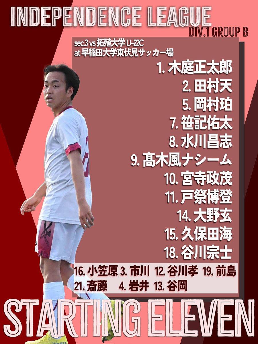 早稲田大学ア式蹴球部 (@wasedasoccer) / X 早稲田大学ア式蹴球部 (@wasedasoccer) / X