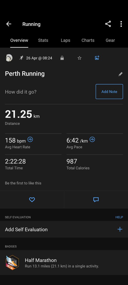 DrLSChiu's tweet photo. Just a casual half marathon in new shoes i guess https://t.co/zEfppoa1zl