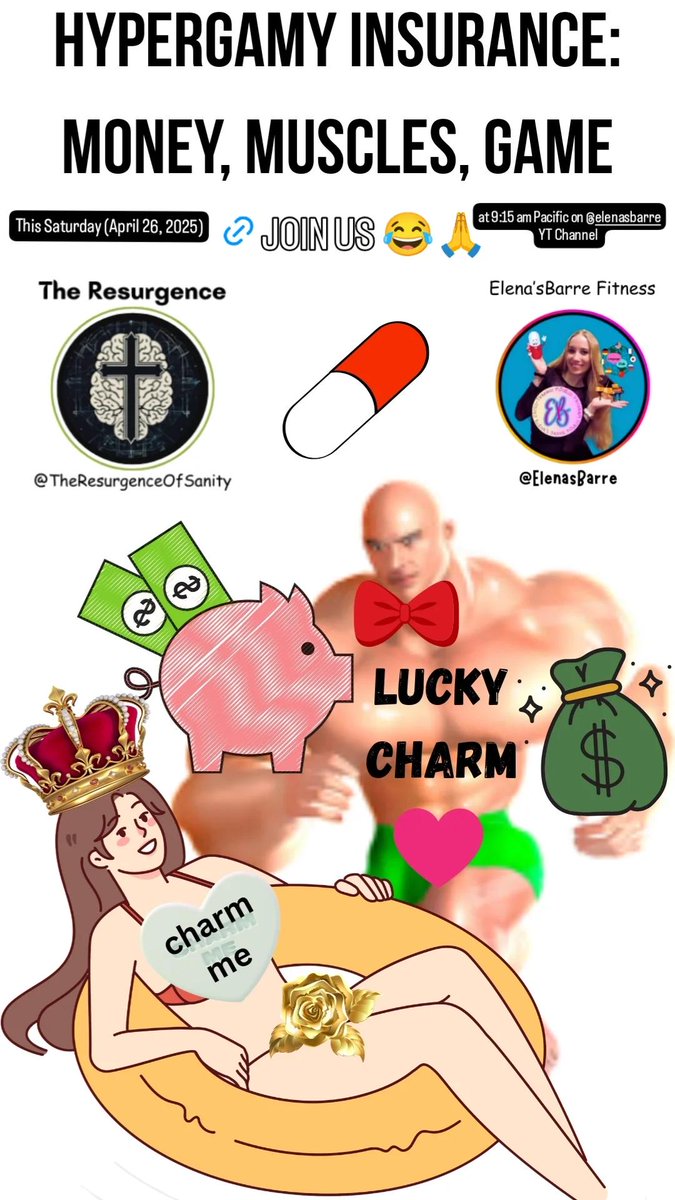 elenasbarre's tweet photo. Join us tomorrow, Saturday (April 26, 2025) at 9:15 am Pacific on @elenasbarre YouTube Channel ๐โฅ๏ธ๐ https://t.co/5nn5HvaZvT
Yours "Red Pill Babushka"
#redpill #truth #facts #hypergamy #promiscuity #relationships #marriage #dating #masculinity #femininity #society #feminism #men https://t.co/sFlkpkokcn