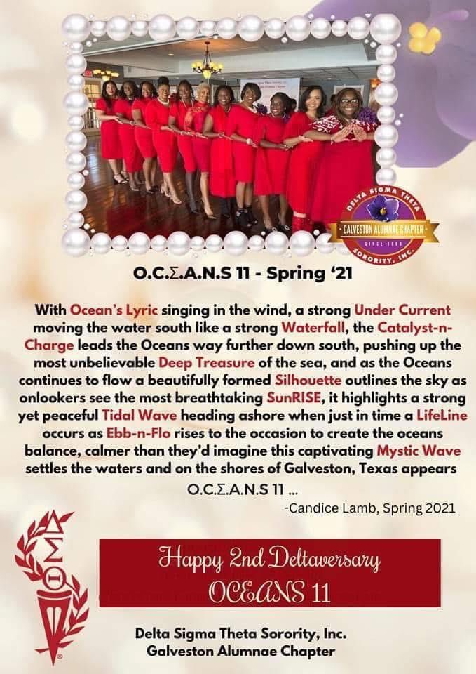 CandyLamb_'s tweet image. Happy Deltaversary to us, OCEANS 11🔺! 
GAC Spring 2021 ✨❤️
#DST #DeltaSigmaTheta #AOML #1913