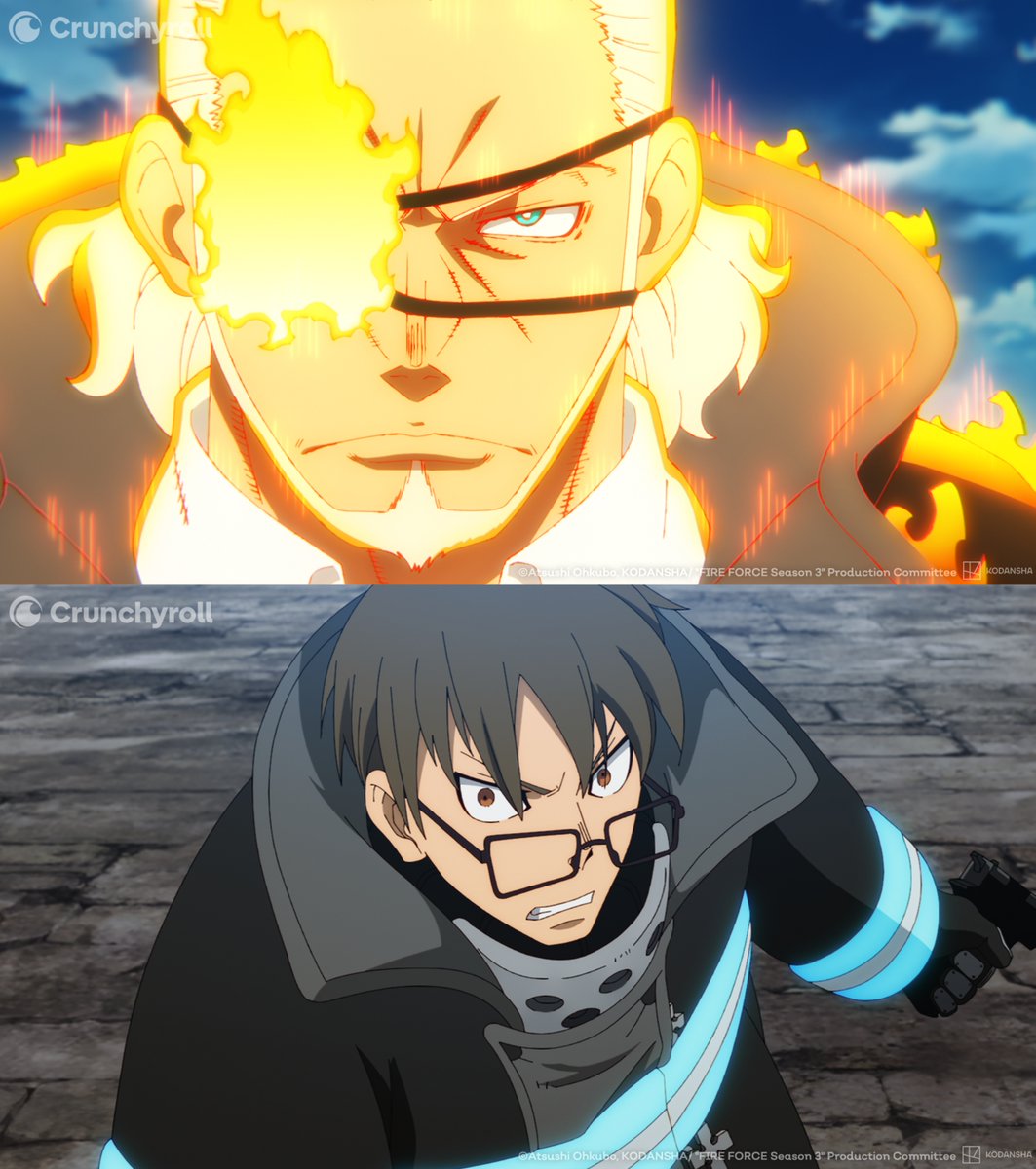 The 8th has some tricks up their sleeves! 😱 Episode 4 of Fire Force Season 3 is out now!

💥WATCH: got.cr/fireforce-tw