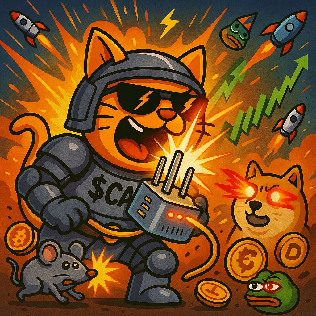 CatZinger_CATZ's tweet photo. $CATZ unplugged the internet.
Now the blockchain is scared. And bullish. ๐ผ๐ก๐ฅ
#CATZ #MemeCoin #TechCat #WAGMI #InternetDown https://t.co/n8lo1bDNP0