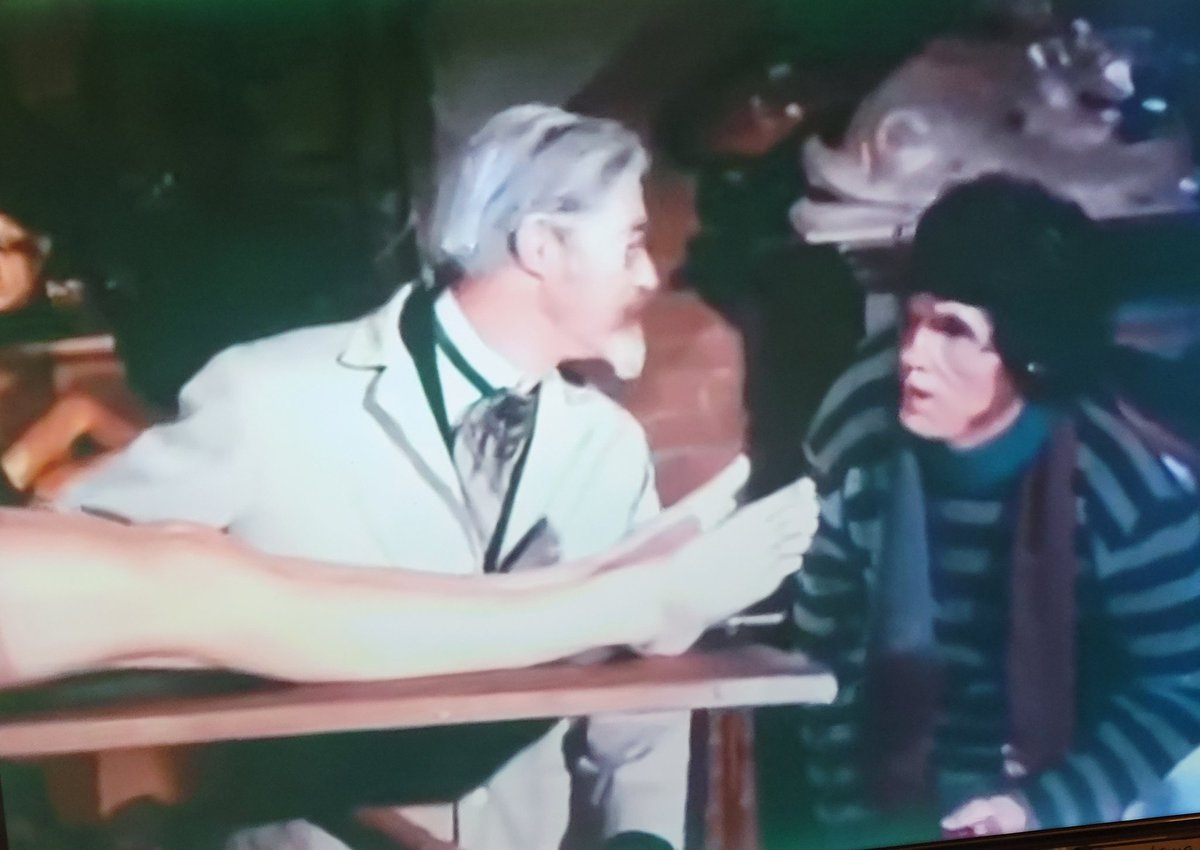 TOSSatNight's tweet image. #TOSSAlumniSighting Steven Marlo #TerrorInTheWaxMuseum 
#TOSSatNight