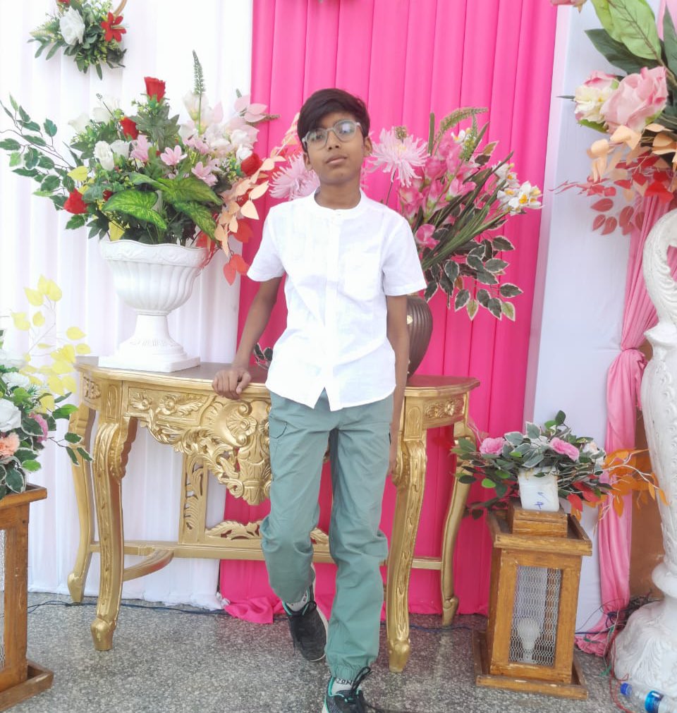 Happy Birthday my Son Prasun 

#PrasunRaj #HappyBirthdayPrasunRaj
#SuvarnaRaj #PradeepRaj