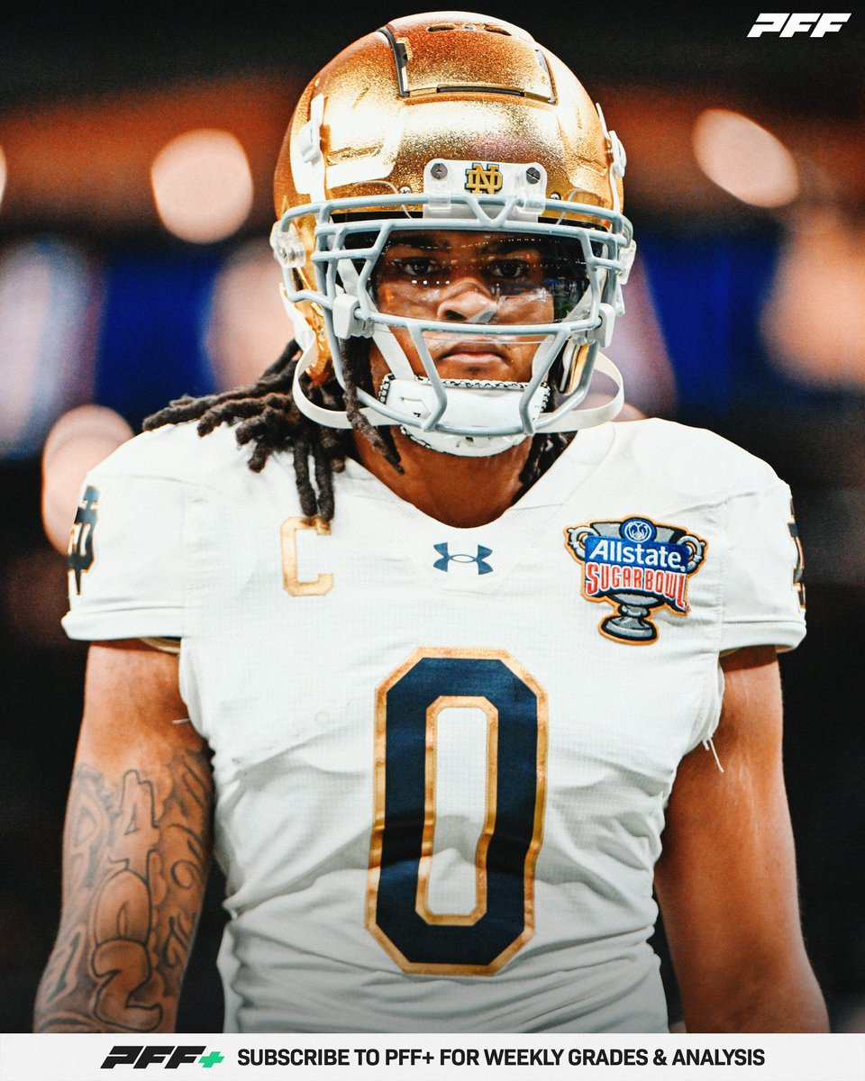 Atlanta Selects Notre Dame DB Xavier Watts 96th Overall

🔴 Only 1 Career TD Allowed (1,147 Coverage Snaps)