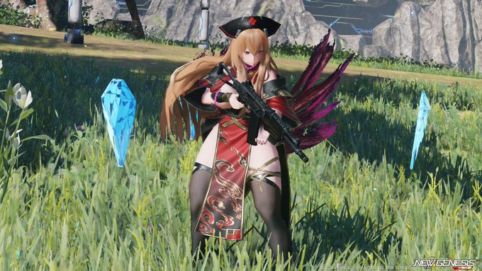 AKみたいな迷彩あったので持たせるなど 