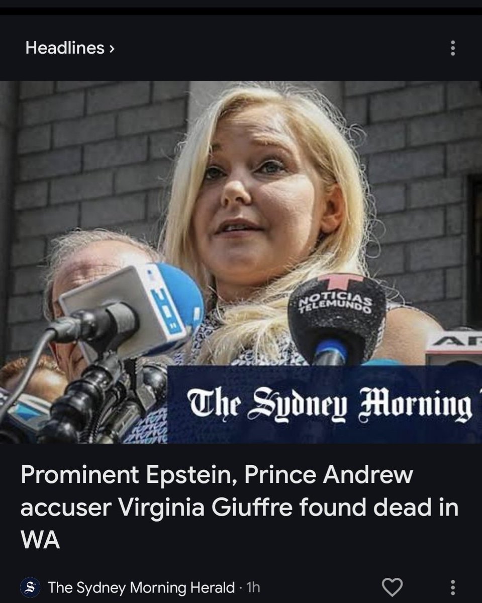 DeclanGlover11's tweet image. Claiming not suspicious
Sure
Everyone connected to Epstein dies
And no one pays for what they did