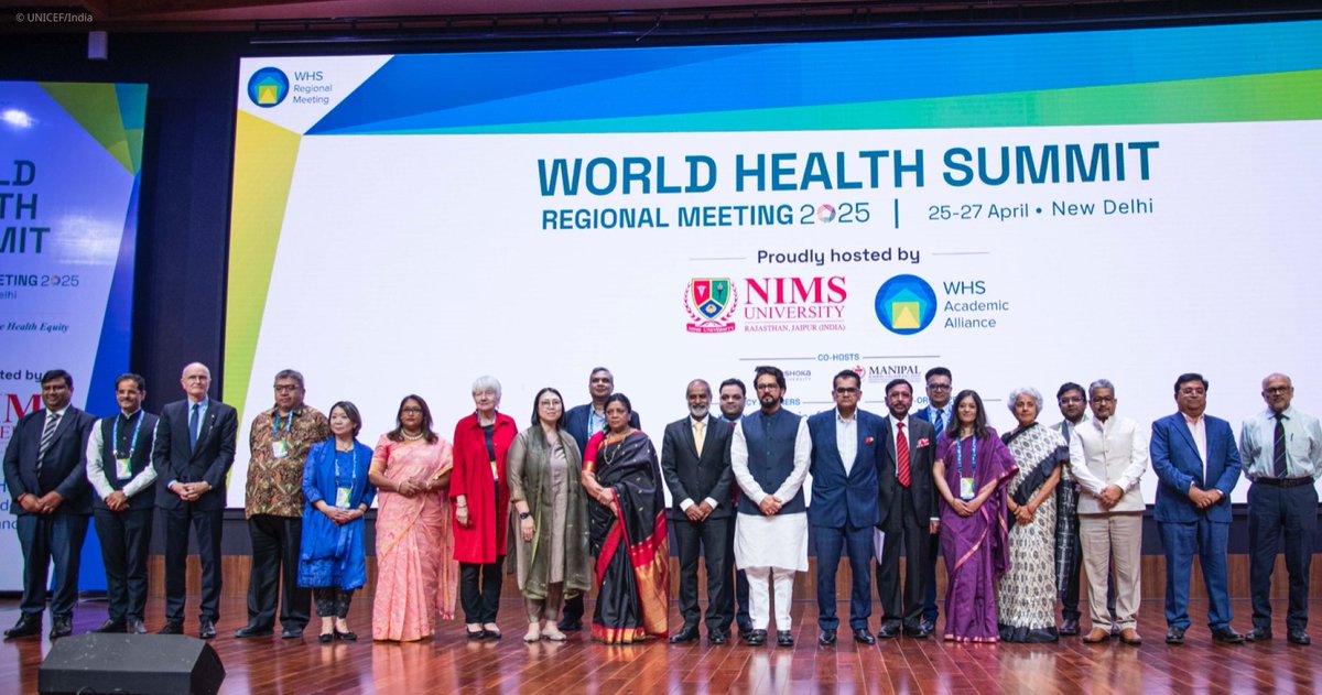 S_Wijesekera's tweet image. I’m delighted to be in Delhi for #WHS2025 this week to highlight a clear message: community health and nutrition workers are the critical link between families and health systems. When we strengthen that link, we strengthen the entire system.