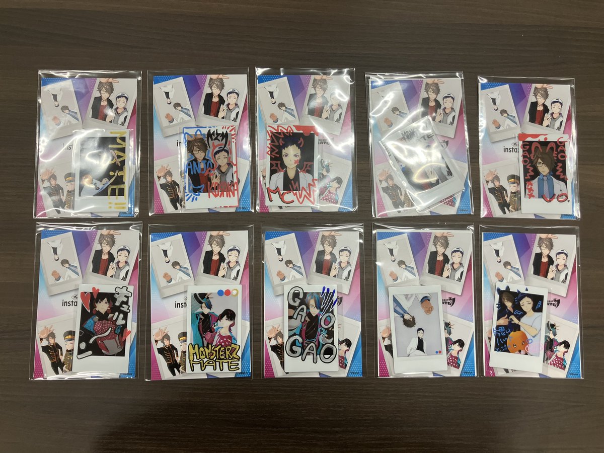 The THIRTEEN チェキ　まとめ売り 今ならスマホプリンターinstax mini Link 3をご購入の方にMonsterz