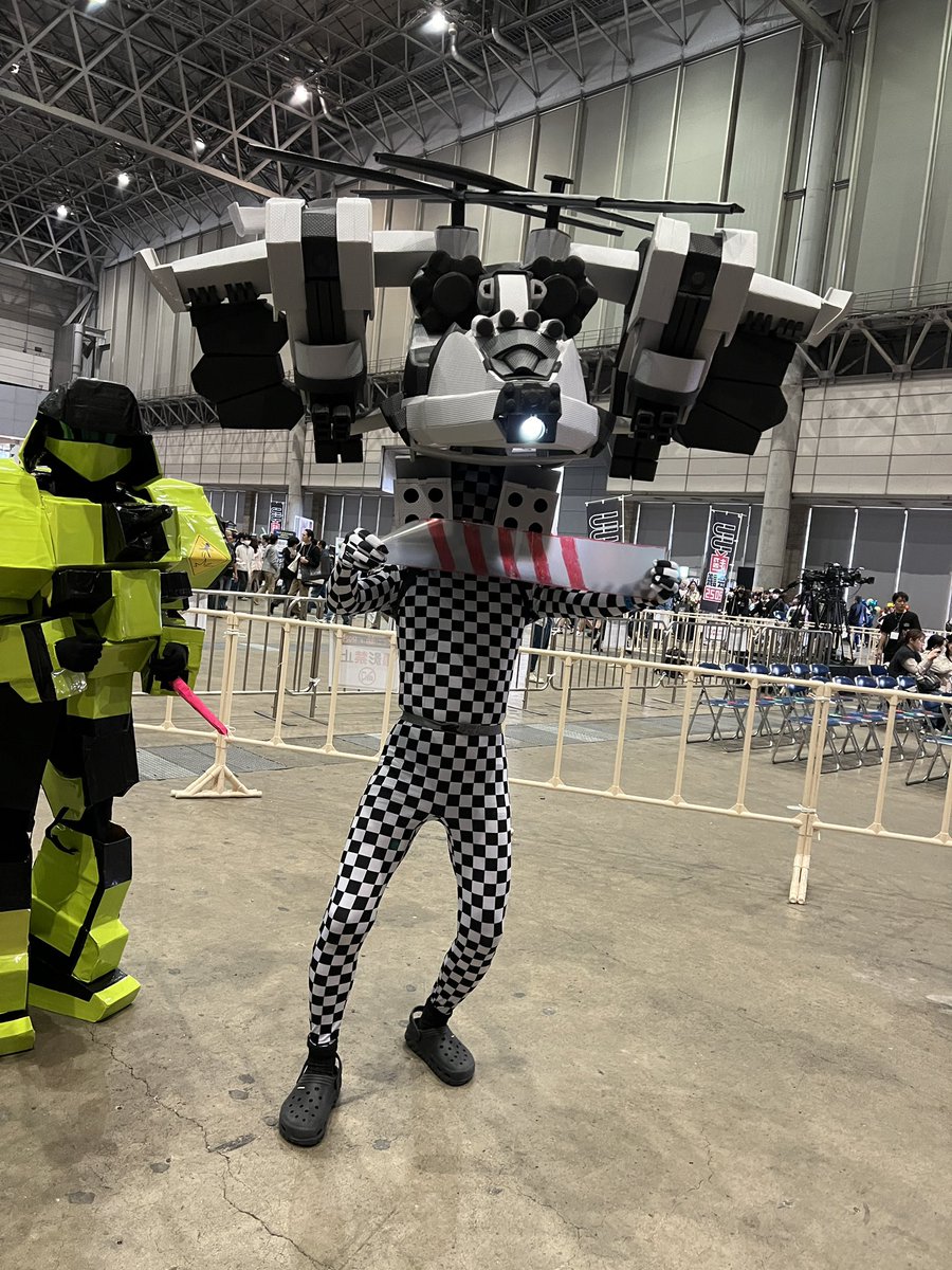 hetaneya's tweet photo. いたもん！！！ニコニコ超会議にルビコプターいたもん！！！！！！
#ニコニコ超会議2025 https://t.co/xdsNS11ZG4