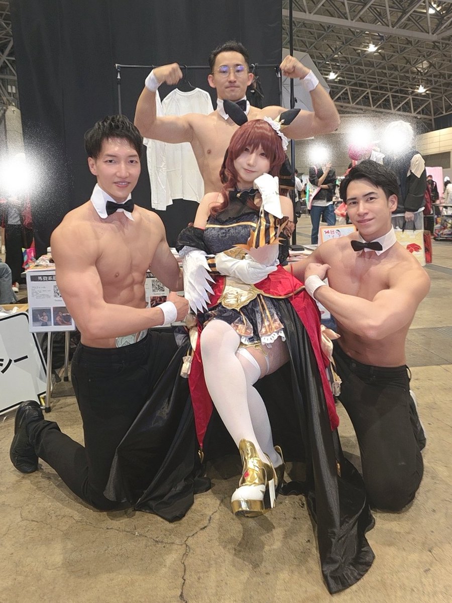 筋肉コーティングですわ

 #ニコニコ超会議2025