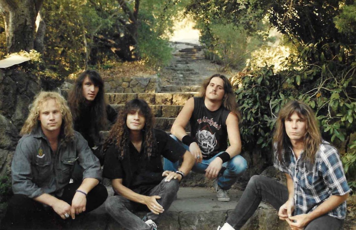 HEATHEN in Berkeley, California back in 1990! Who do you recognize? 🤘