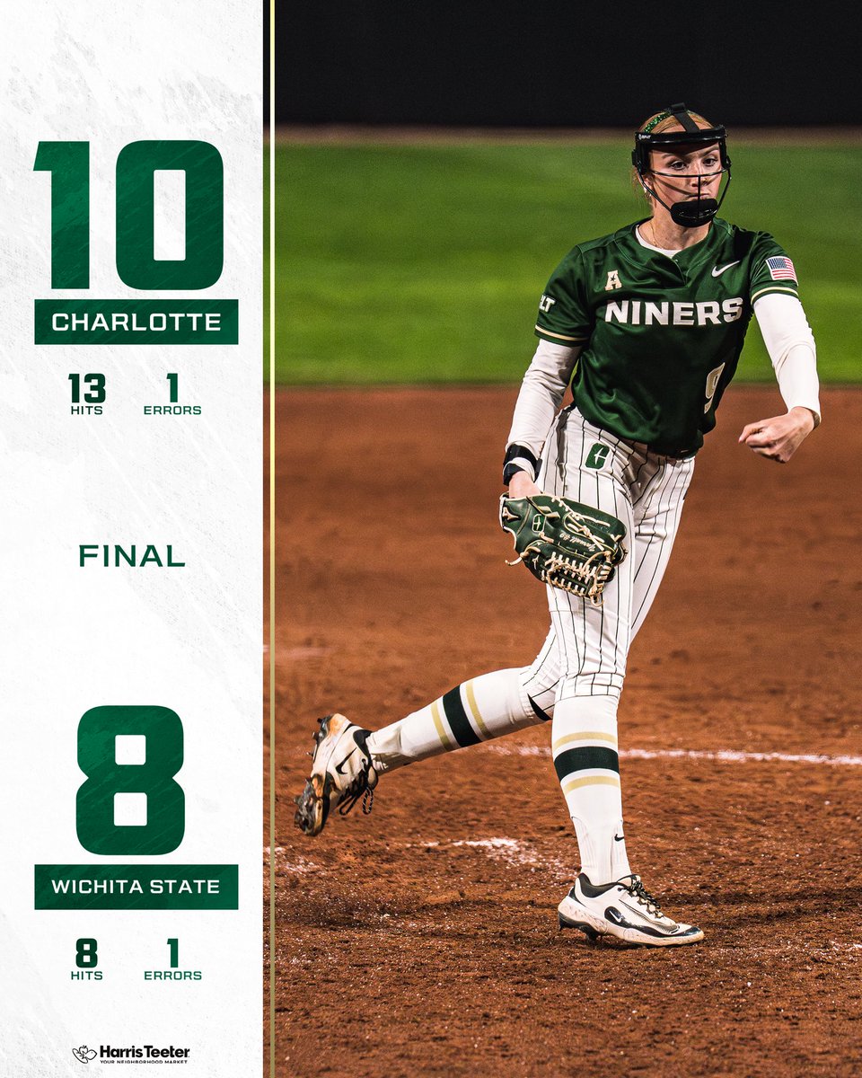 𝗕𝗔𝗧𝗦 𝗖𝗢𝗠𝗘 𝗔𝗟𝗜𝗩𝗘 😤 

Charlotte gets 13 hits to score 10 runs and Aubrey Yarnall pitches her third complete game of the season! 

#GoldStandard⛏️