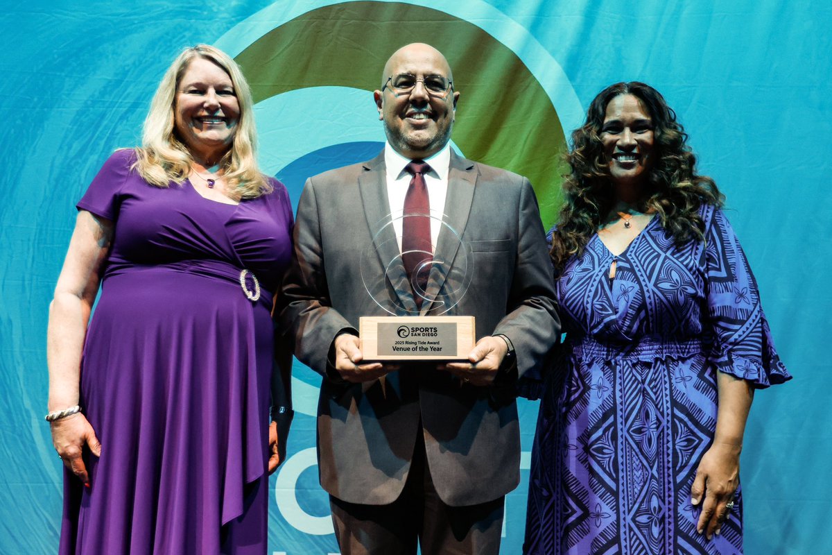Sports San Diego (@sportssdtourism) on Twitter photo And the winner of the 2025 Sports San Diego Rising Tide Award for Venue of the Year is Torrey Pines Municipal Golf Course ๐๏ธ๐๏ธโโ๏ธ
<a href="/GolfTorrey/">Torrey Pines Municipal Golf Course</a> And the winner of the 2025 Sports San Diego Rising Tide Award for Venue of the Year is Torrey Pines Municipal Golf Course ๐๏ธ๐๏ธโโ๏ธ
<a href="/GolfTorrey/">Torrey Pines Municipal Golf Course</a>