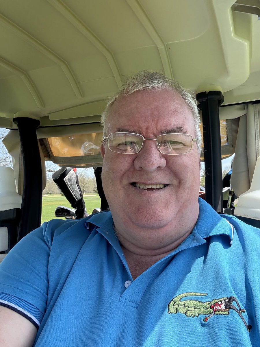 Terryastic's tweet image. First day golfing