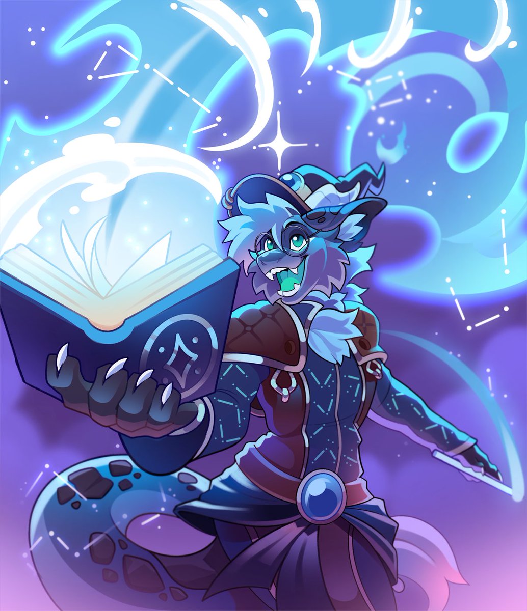 TayioSol's tweet image. Magic ✨🔮 (finished comm for NixyroS)