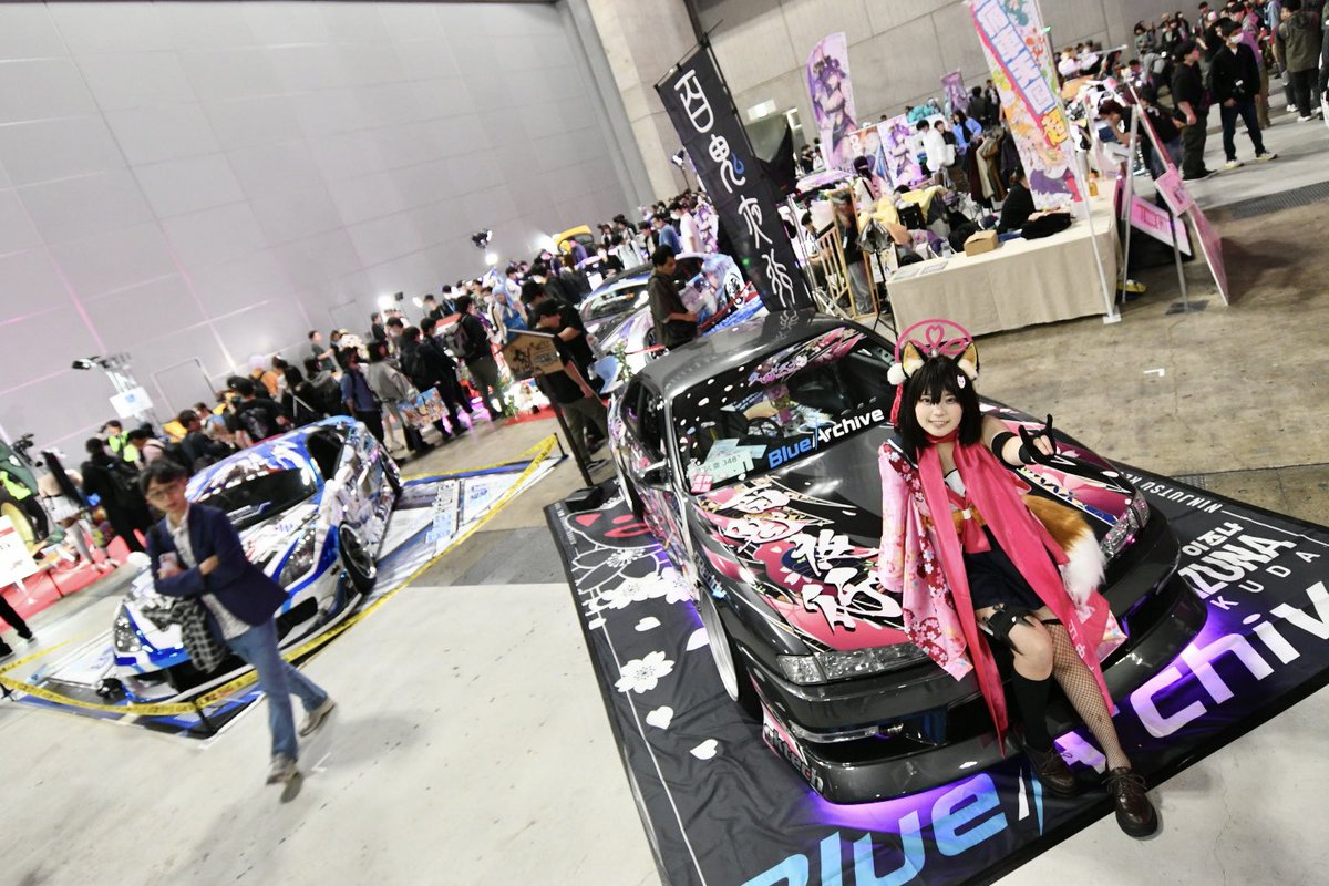 ✨#ニコニコ超会議2025 ✨ 1日目が開幕しました。 超痛車天国in