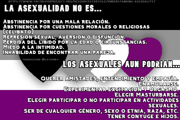 AsexualesMexico's tweet photo. ¿Qué es y qué no es la #asexualidad?
.
.
.

#asexualesmexico
#lgbtqiaplus
#lgbtqia
#demisexuality
#grisexual
#demisexuales
#asexuality
#acespec
#arospec
#diversidad
#asexualidadmexico
#asexualidad
#demisexual
#Demisexualidad
#asexual
#asexuales
#LGBTQIA https://t.co/EDrci4VuYK