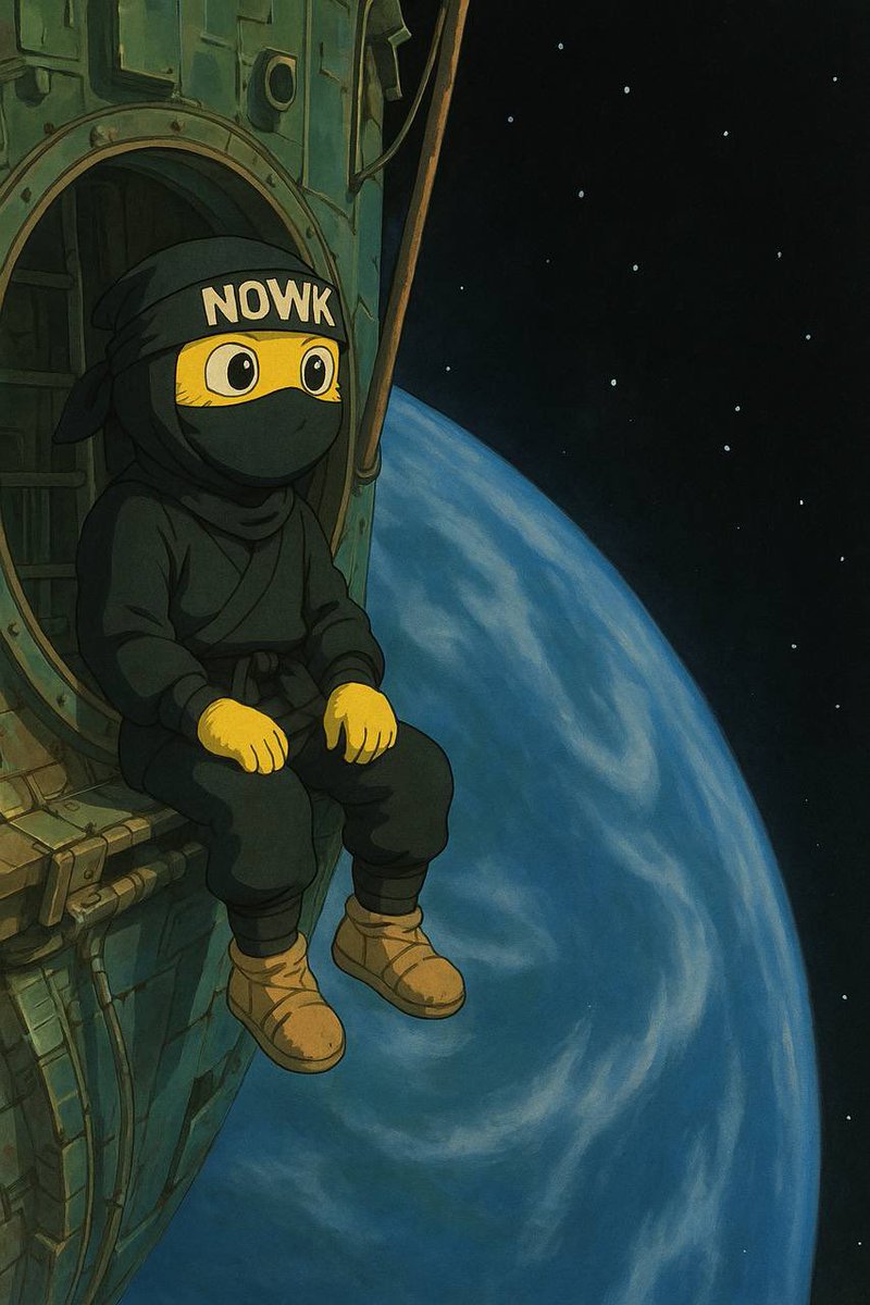 nowk_sol's tweet photo. "When your $NOWK ninja skills take you to new heights 🚀🌍 #SpaceNinja #NOWK" https://t.co/txVXieuNZf