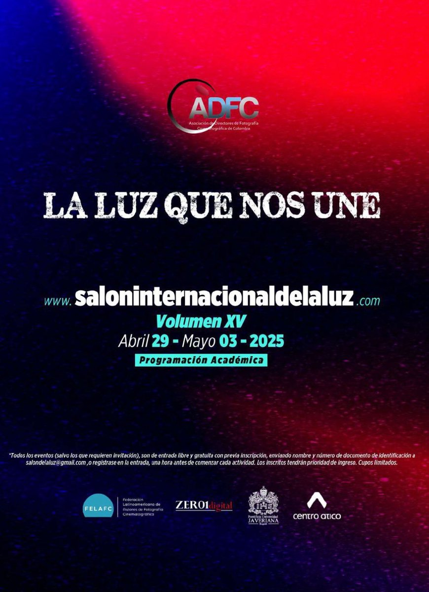 SALÓN INTERNACIONAL DE LA LUZ 2025, en Bogotá - Colombia
Inicia Martes 29 de Abril hasta el Sábado 3 de Mayo 2025
No se lo pierdan… !!!