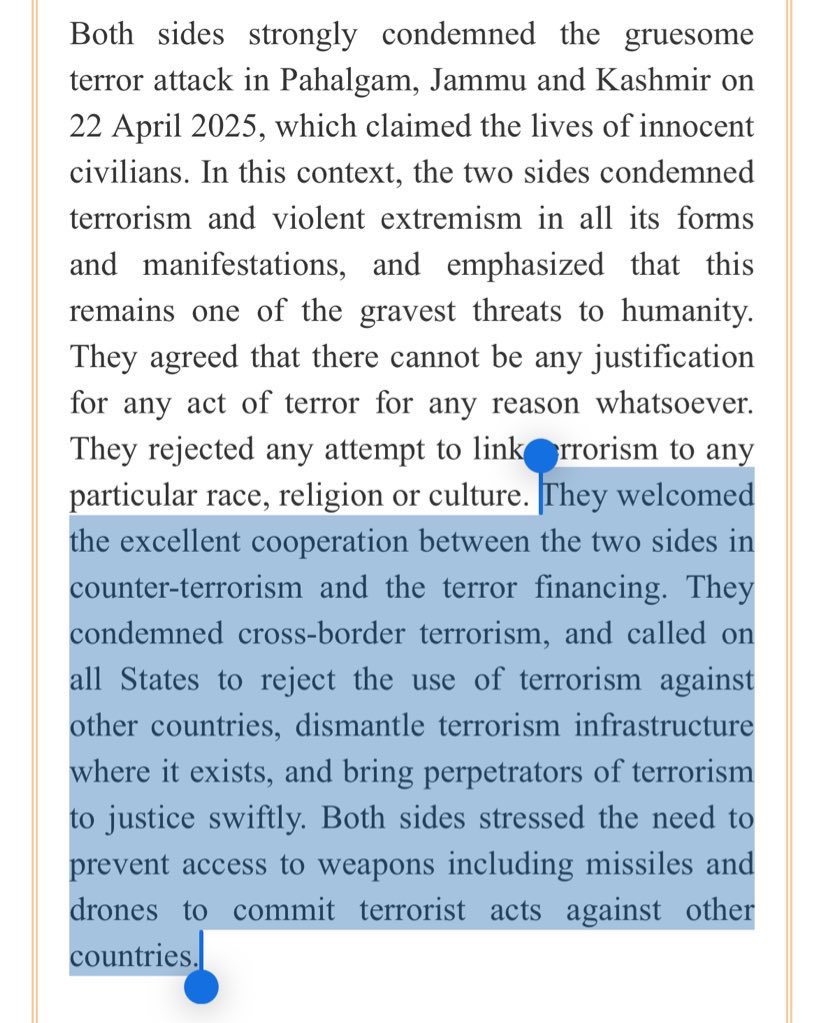 Cooperation on combating the financing of terrorism and money laundering is a grave challenge to 🇮🇳 national security. 

In a welcome move, the two governments of India and Saudi Arabia  re-emphasise cooperation on this crucial aspect of fighting terrorism. 

FATF to be watched.