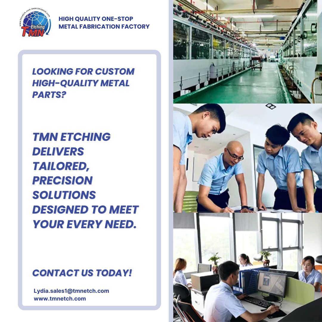 TMNphotoetching's tweet image. At TMN Photo Etching Factory, we specialize in producing custom metal parts with unmatched precision and quality.

📩 Send your drawings and inquiries to lydia.sales1@tmnetch.com
Let’s turn your designs into precision metal solutions.
#CustomMetalParts #MetalEtching #PhotoEtching
