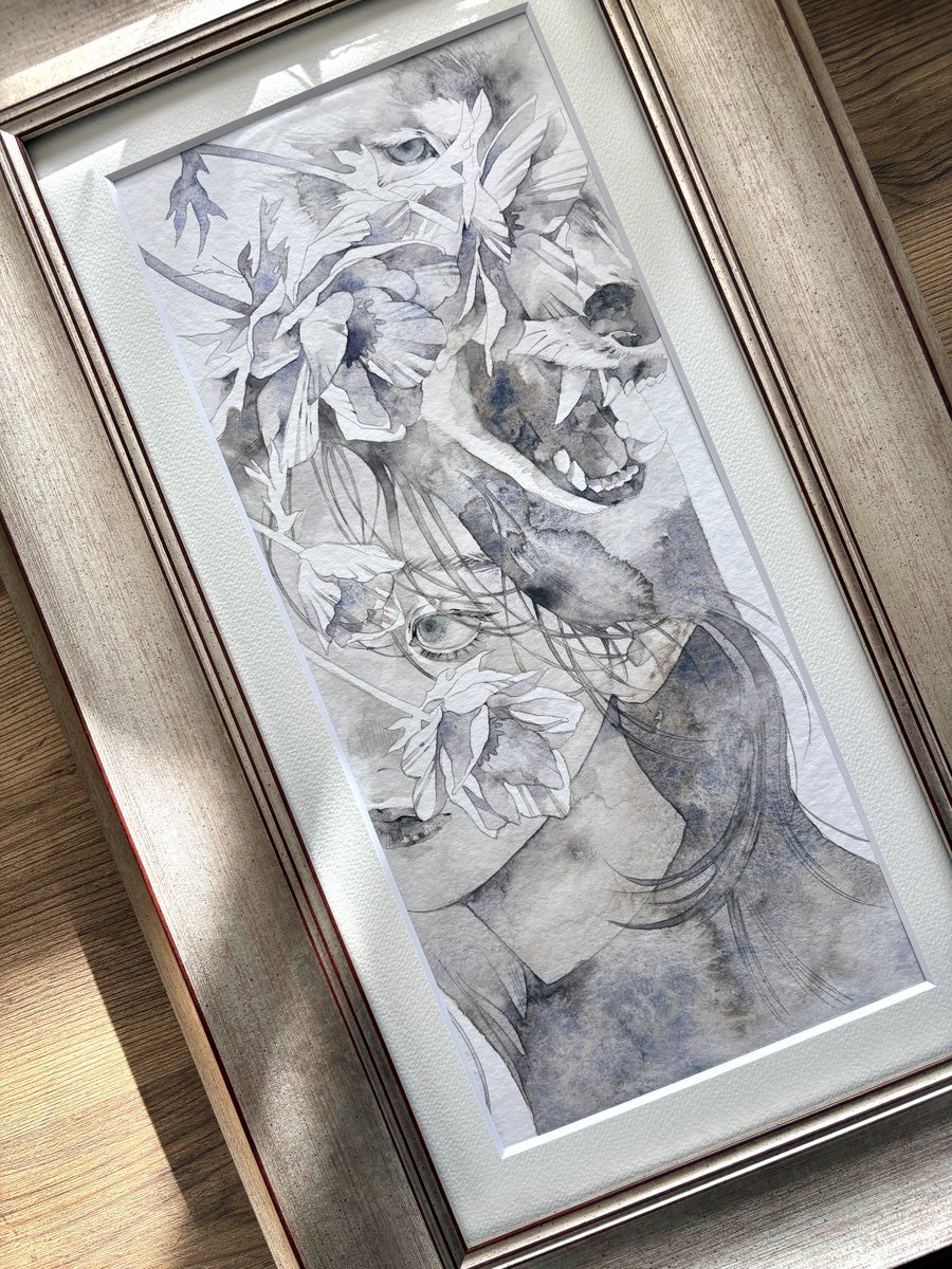 「【原画通販のお知らせ】4月26日(土)20時よりYUE  SHOPにて新作原画の」|YUEのイラスト