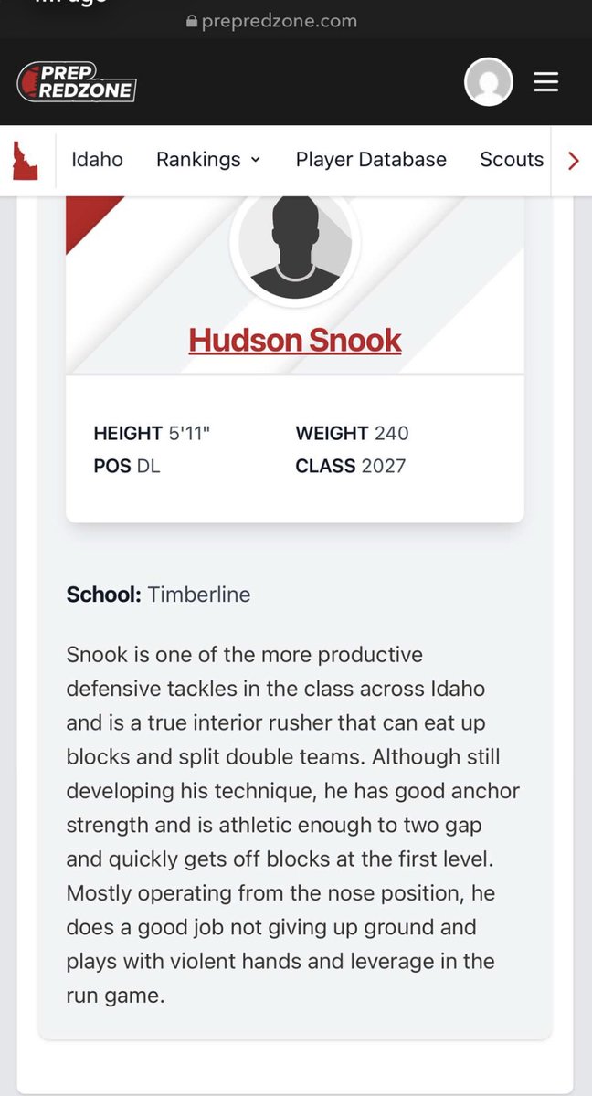 Hudson Snook (@hudson_snook76) on Twitter photo Thanks <a href="/PrepRedzoneID/">Prep Redzone Idaho</a> for the mention, can’t wait for this season!
<a href="/PrepRedzoneID/">Prep Redzone Idaho</a> <a href="/Tline_Fball/">Timberline Wolves Football</a> <a href="/IdahoRecruitHub/">Idaho Recruit Hub</a> Thanks <a href="/PrepRedzoneID/">Prep Redzone Idaho</a> for the mention, can’t wait for this season!
<a href="/PrepRedzoneID/">Prep Redzone Idaho</a> <a href="/Tline_Fball/">Timberline Wolves Football</a> <a href="/IdahoRecruitHub/">Idaho Recruit Hub</a>