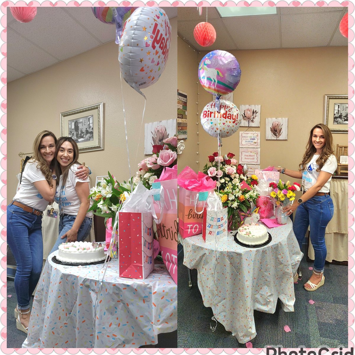 π Angie Lopez π (@alopez_jhs) on Twitter photo I love my Hambric team! π©·They helped make my birthday fun and extra special today!
Even <a href="/JHambric_K8/">Hambric Newsflash</a> got in on the "pin the horn on the unicorn" funπ¦!
An extra thank you to the best partner in the world <a href="/bpena_JHS/">Bianca Pena</a> for making sure I had the best day ever β€οΈπβ€οΈ I love my Hambric team! π©·They helped make my birthday fun and extra special today!
Even <a href="/JHambric_K8/">Hambric Newsflash</a> got in on the "pin the horn on the unicorn" funπ¦!
An extra thank you to the best partner in the world <a href="/bpena_JHS/">Bianca Pena</a> for making sure I had the best day ever β€οΈπβ€οΈ