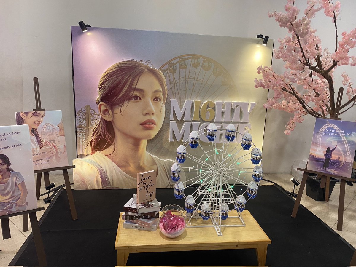 Moreunia_'s tweet photo. Selamat siang #BestfReen๐๐ป
Kemarin mimin mampir nih ke projectan dr kakak kakak @Michiban_ dalam acara sts kak @Michie_JKT48
Beh Projectnya kece abizzz ๐ซก bagus parahh pokoknya, kece deh kakak-kakak, semangat terus yaa! ๐ช๐
#M16HTYMICHIE https://t.co/HYfiSs5obx