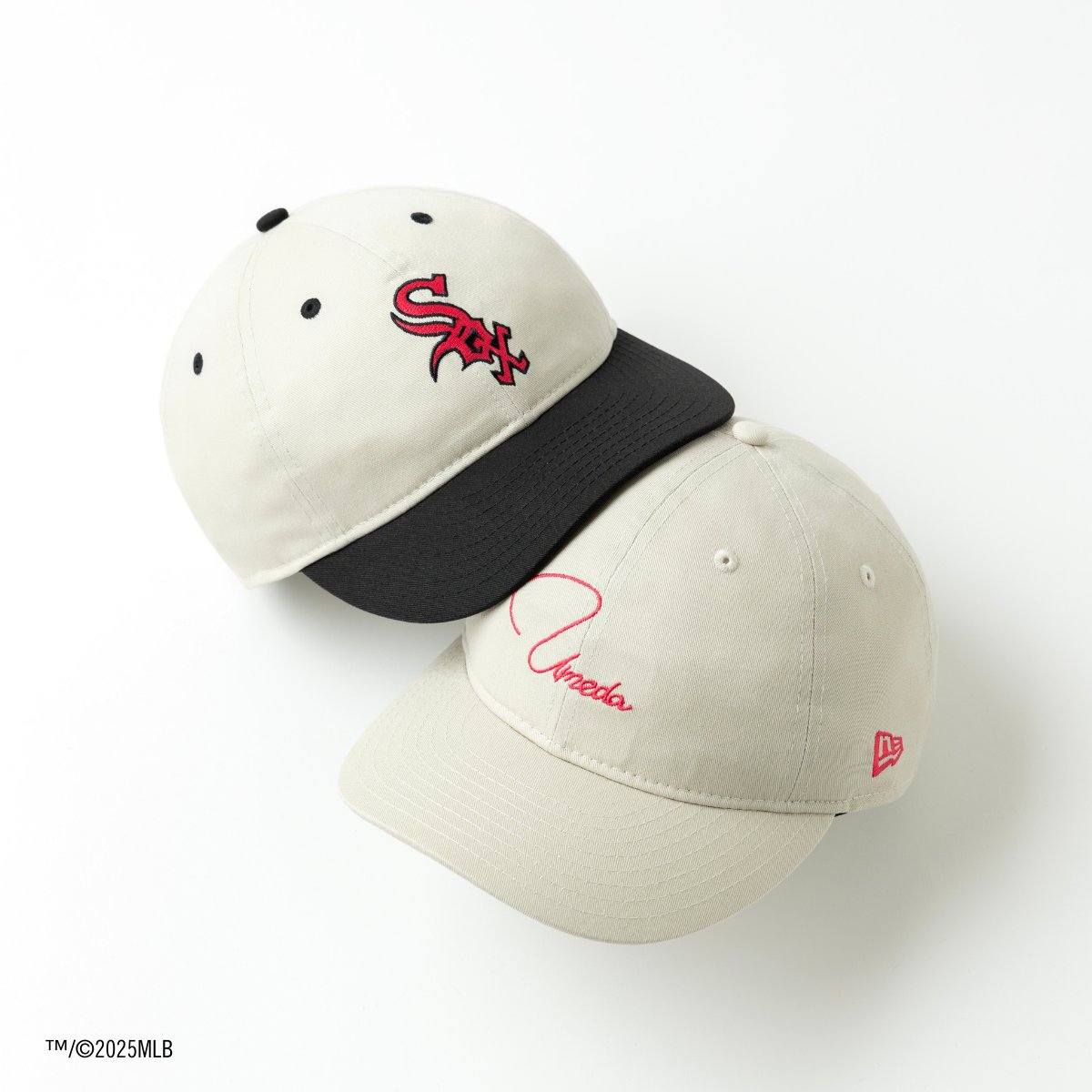 ニューエラ大阪梅田 限定キャップ】 #ルクア大阪 のロゴカラーである