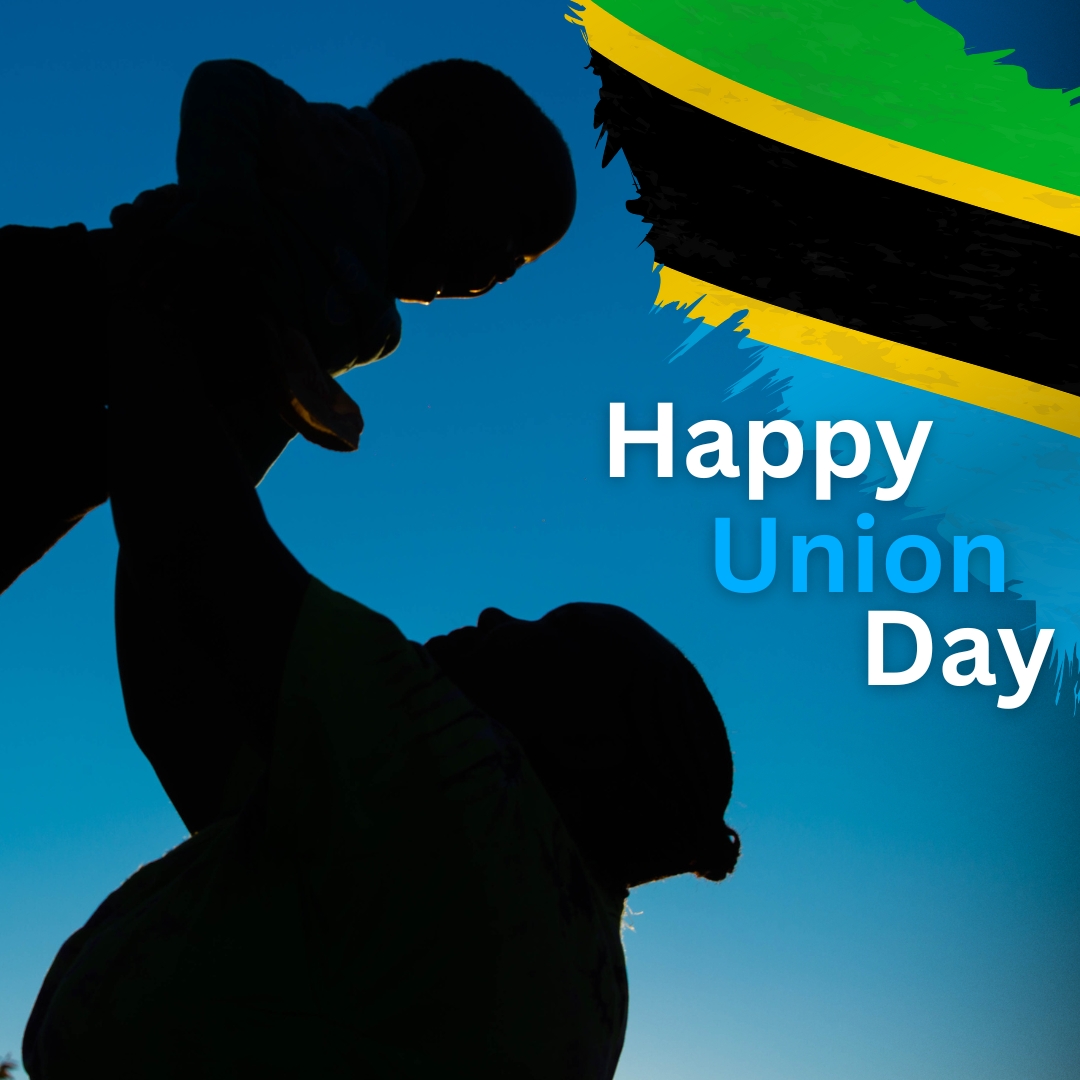 Happy Union Day! 6️⃣1️⃣🎉🇹🇿

Today we celebrate the union of Tanganyika and Zanzibar, a unity that laid the foundation for peace, progress, and a better future #ForEveryChild.