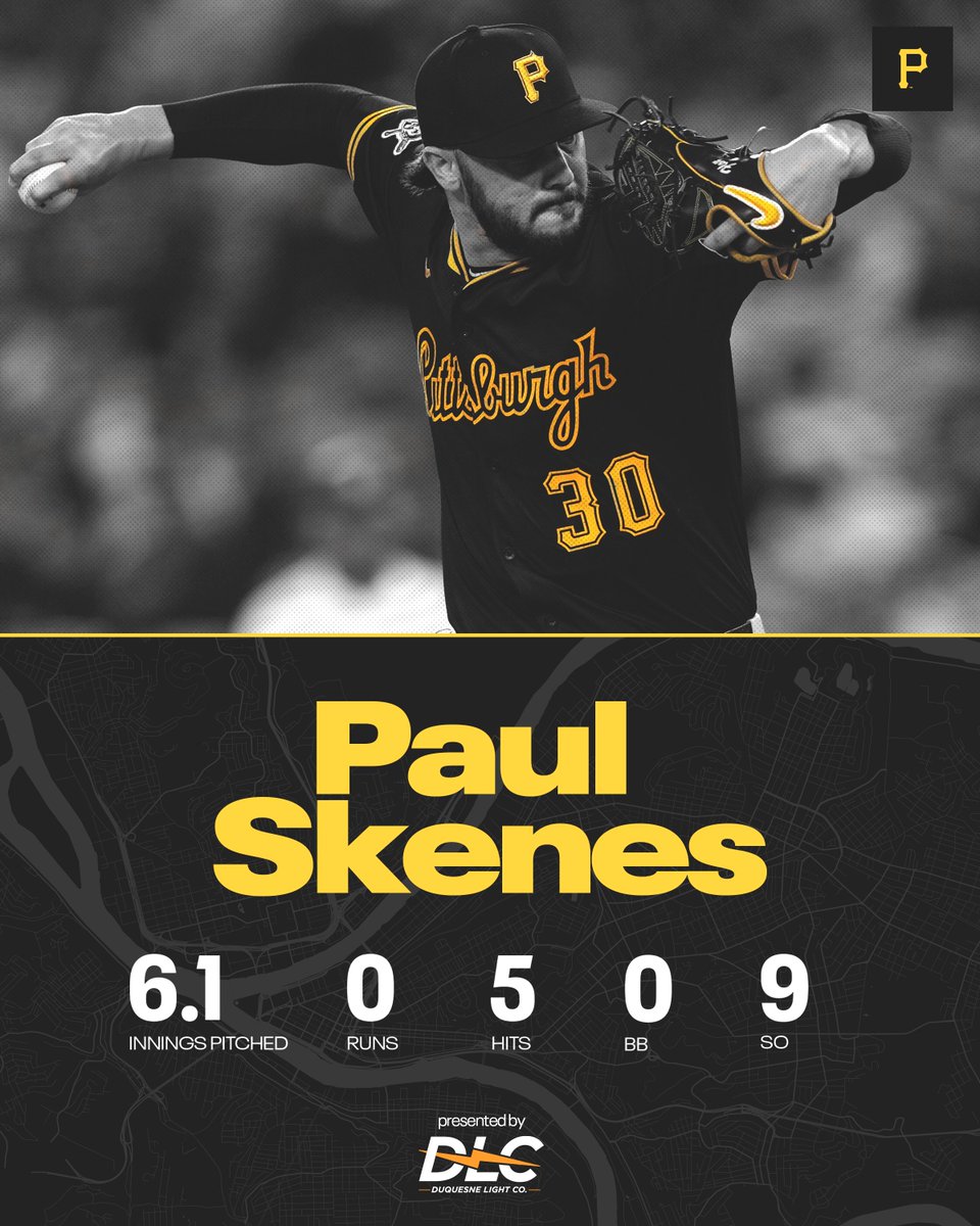 Paul Skenes stays dealing 👏