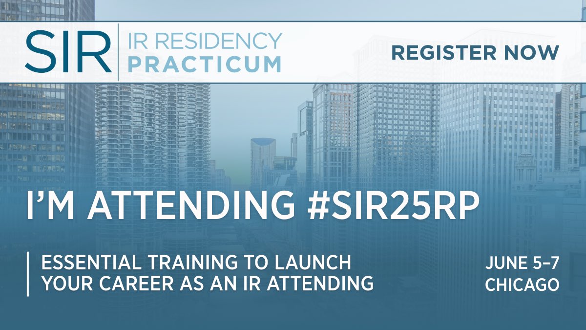 Kara Fitzgerald, MD (@kmfitzmd) on Twitter photo Excited for the @sirspecialists Residency Practicum in June!! Highly recommended from others who have attended, I’ve been looking to it all year! Seniors from all over — <a href="/Yale_IR/">Yale IR</a> <a href="/UTSW_VIR/">UTSW Interventional Radiology</a> <a href="/mghradchiefs/">MGH Radiology Chiefs</a> <a href="/UofWa_IR/">University of Washington IR Residency</a> are coming #SIR25RP Excited for the @sirspecialists Residency Practicum in June!! Highly recommended from others who have attended, I’ve been looking to it all year! Seniors from all over — <a href="/Yale_IR/">Yale IR</a> <a href="/UTSW_VIR/">UTSW Interventional Radiology</a> <a href="/mghradchiefs/">MGH Radiology Chiefs</a> <a href="/UofWa_IR/">University of Washington IR Residency</a> are coming #SIR25RP