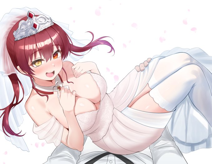 pixivリクエストにて宝鐘マリンさん描かせてもらいました!
ウェディィィィング! 