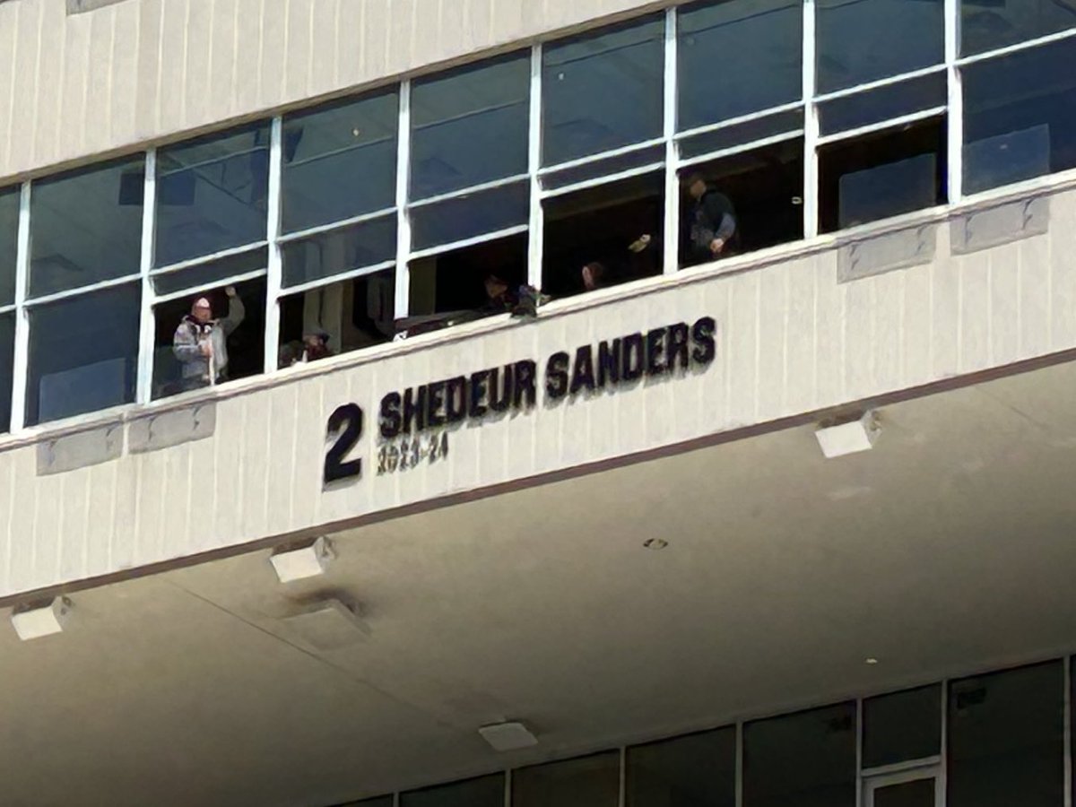 PathToThePros's tweet photo. There are a lot of opinions coming out about the reason Shedeur Sanders hasn’t been drafted yet… ⬇️Is this the reason?⬇️ I don’t $ it. Watching this play out will be cinema… Some team is getting a dawg with a chip on his shoulder! Let us know your thoughts in the comments⬇️ https://t.co/rfjY8RDjvs