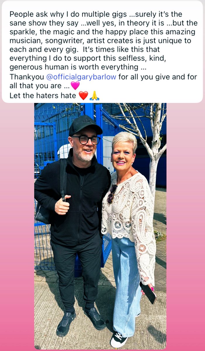 garysgirl1465's tweet photo. Thank you to all my beautiful friends who are supporting my cause ….

#getgarytosues60th

@GaryBarlow 
Please follow my new account here after both my X accounts being blocked …

You know my story! 

@Mrsr237 @Lara_Smith00 https://t.co/0w8v0kELsr