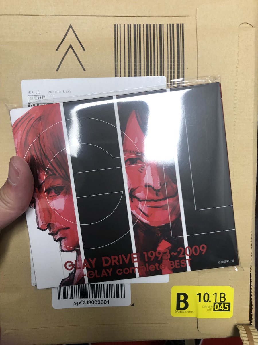 takkey_3's tweet photo. GLAYのアルバムきたー！
GWはGLAY WEEKです😆 https://t.co/b99d09kwaK